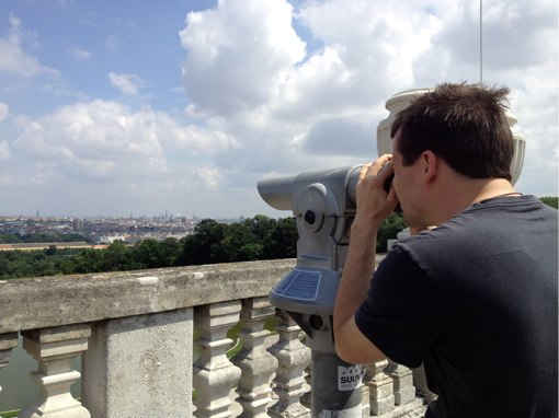 David Jenyns on the look out