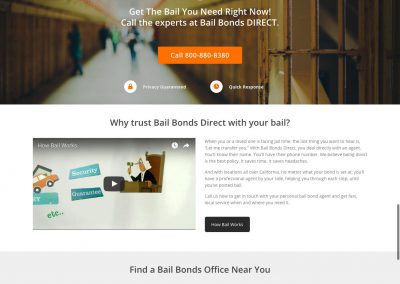 Bail Bonds Direct by Melbourne SEO Services