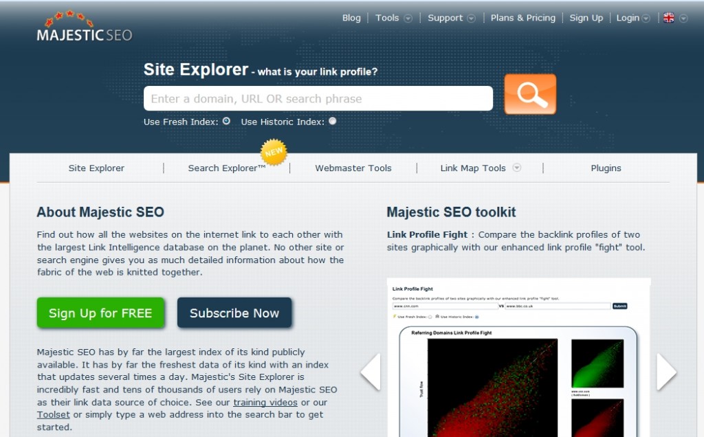 Discover why Melbourne SEO Services uses Majestic SEO for website link analysis.