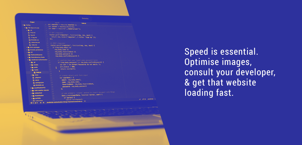 speed is essential to your website