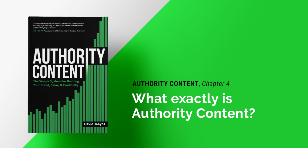 what authority content means