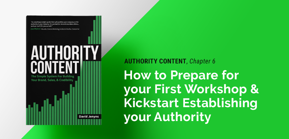 how to prepare for your first workshop and establish your authority