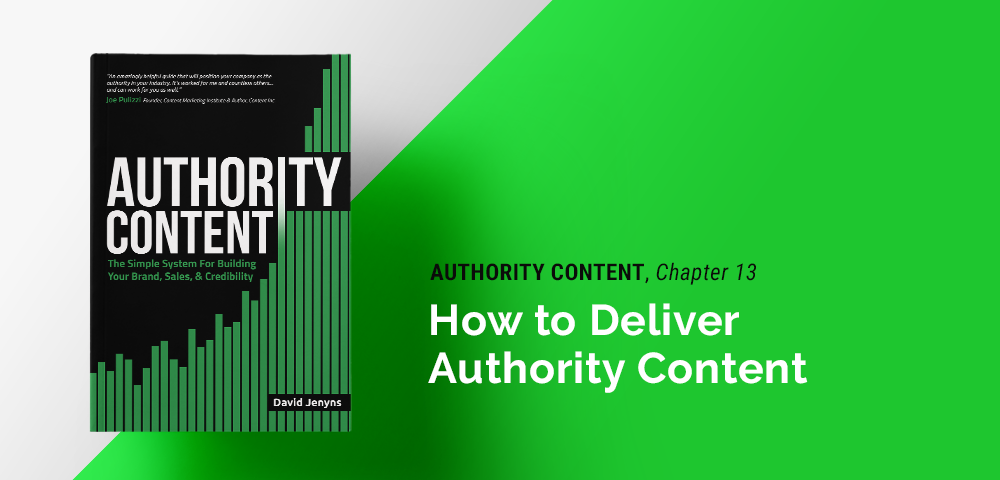 how to deliver authority content