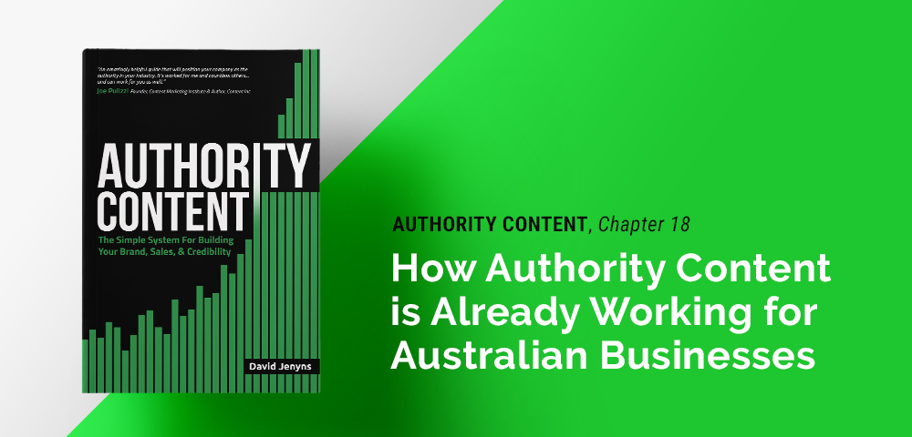 Authority Content for  Australian businesses